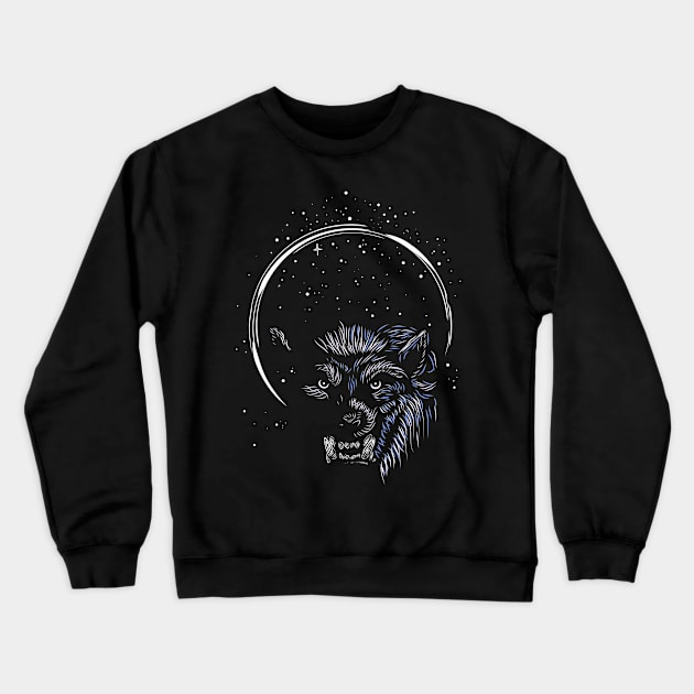 Werewolf Crewneck Sweatshirt by panco